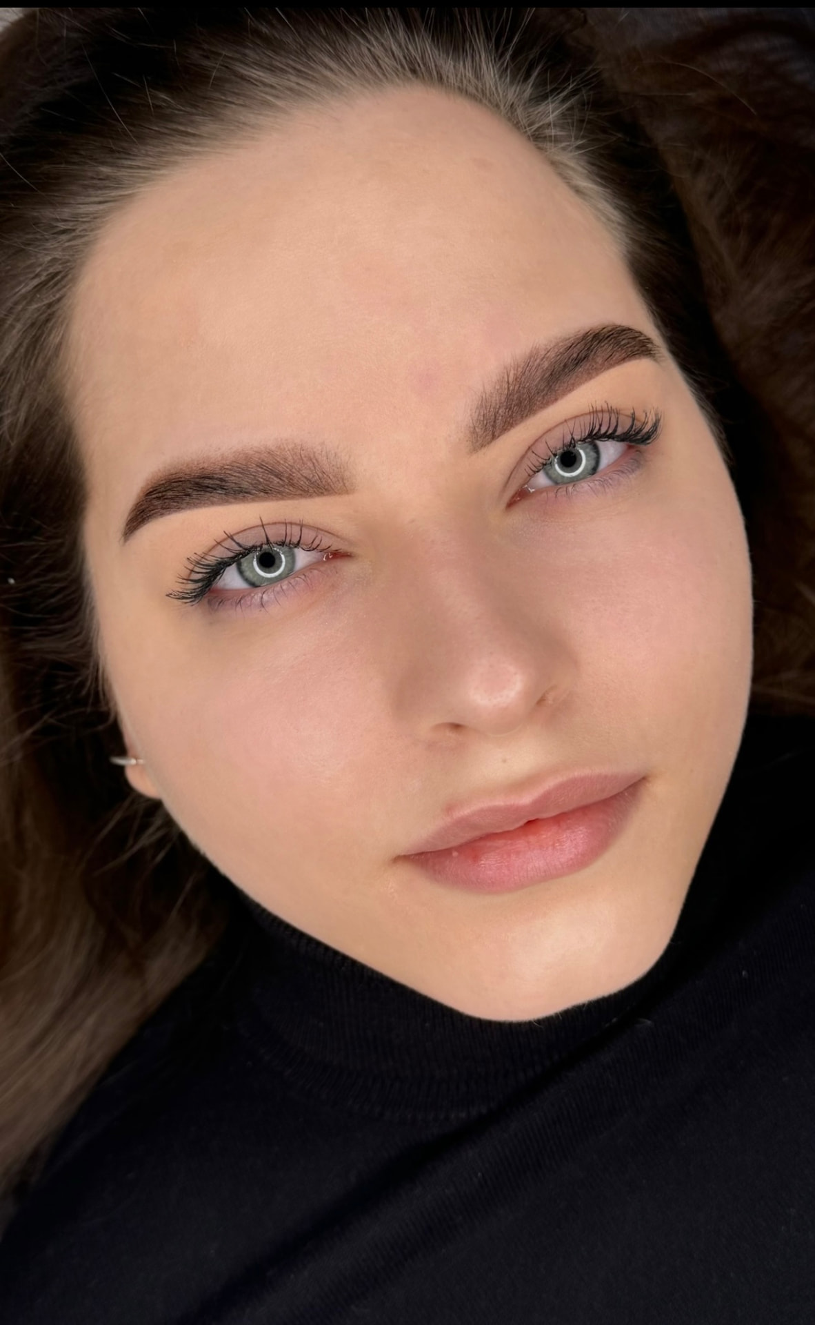 Full face brow and lip result